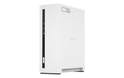 QNAP TS-133 server NAS e di archiviazione Tower Cortex-A55 2 GB DDR4 0 TB QNAP Turbo System Bianco