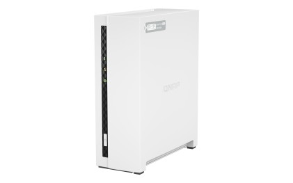 QNAP TS-133 server NAS e di archiviazione Tower Cortex-A55 2 GB DDR4 0 TB QNAP Turbo System Bianco