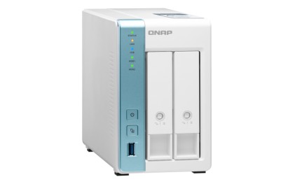 Qnap Nas Tower 2Bay 2.5"/3.5" Ssd/Hdd Sata, Al314 4Core 1.7Ghz, 2Gb Sodimm Ddr3L (Max 8Gb), 1X2.5Gbe + 1Xgbe Lan, 3Xusb 3.2, With Lockable Trays And Keys