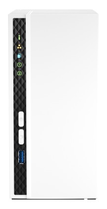 Qnap Nas Tower 2Bay Arm 4Core 2.0Ghz 2Xsata 6Gb/S 3.5"/2.5" 2Gb Ram On-Board 1Xgbe  1Xusb3.2 Gen1 An