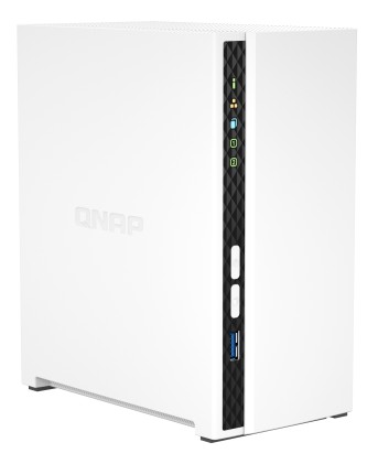 Qnap Nas Tower 2Bay Arm 4Core 2.0Ghz 2Xsata 6Gb/S 3.5"/2.5" 2Gb Ram On-Board 1Xgbe  1Xusb3.2 Gen1 An