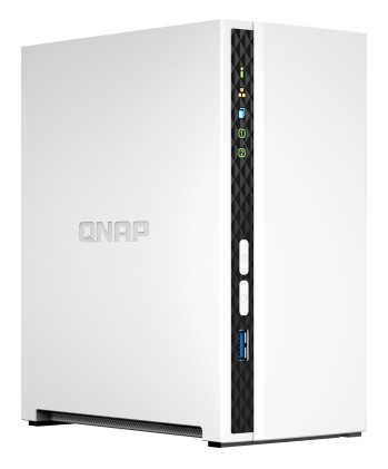 Qnap Nas Tower 2Bay Arm 4Core 2.0Ghz 2Xsata 6Gb/S 3.5"/2.5" 2Gb Ram On-Board 1Xgbe  1Xusb3.2 Gen1 An