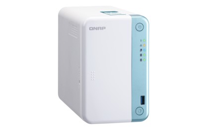 Qnap Nas Tower 2Bay 3.5" Ssd/Hdd Sata, Intel Celeron Gemini Lake J4005 2Core 2.0Ghz, 2Gb Sodimm Ddr4