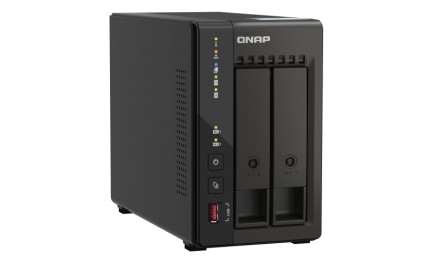 Nas Qnap Ts-253E Tower 2-Bay Cpu Celeron J6412 Dual Core + 8 Gb Ddr4 2X M.2 Gen.3X1 + 2X 2.5 Gbe