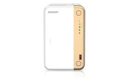 QNAP TS-262 NAS Tower Collegamento ethernet LAN Oro, Bianco N4505 - Confezione aperta