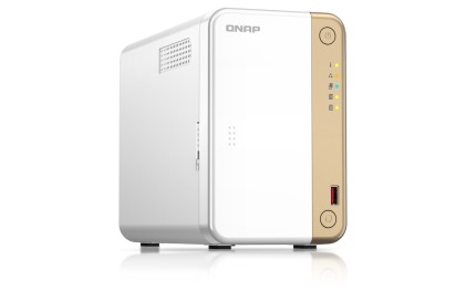 QNAP TS-262 NAS Tower Collegamento ethernet LAN Oro, Bianco N4505 - Confezione aperta