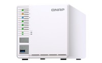 QNAP TS-351 J1800 Collegamento ethernet LAN Tower Bianco NAS