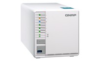 QNAP TS-351 J1800 Collegamento ethernet LAN Tower Bianco NAS