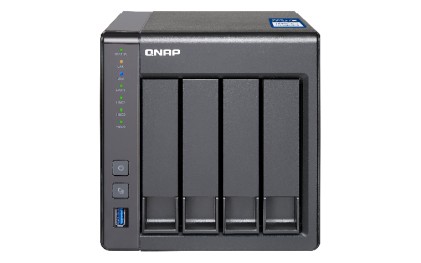 QNAP TS-431X AL212 Collegamento ethernet LAN Tower Nero NAS