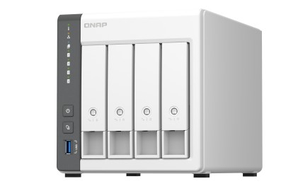 QNAP TS-433 NAS Tower ARM Cortex-A55 4 GB 0 TB QNAP QTS Bianco