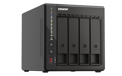 Nas Qnap Ts-453E Tower 4-Bay Cpu Celeron N4505 Dual Core + 8 Gb Ddr4 2X M.2 Gen.3X1 + 2X 2.5 Gbe