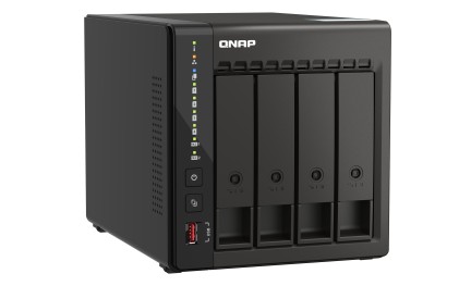 Nas Qnap Ts-453E Tower 4-Bay Cpu Celeron N4505 Dual Core + 8 Gb Ddr4 2X M.2 Gen.3X1 + 2X 2.5 Gbe