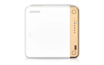 QNAP TS-462-4G server NAS e di archiviazione Tower Intel Celeron N4505 4 GB DDR4 0 TB QNAP QTS Bianco