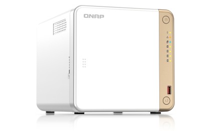 QNAP TS-462-4G server NAS e di archiviazione Tower Collegamento ethernet LAN Bianco N4505