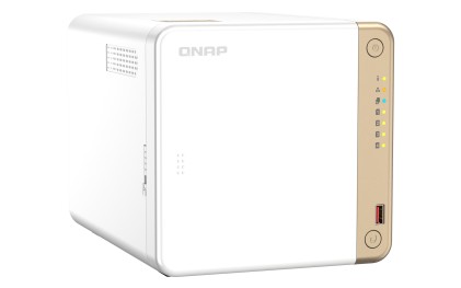 QNAP TS-462-4G server NAS e di archiviazione Tower Collegamento ethernet LAN Bianco N4505