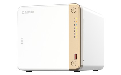 QNAP TS-462-4G server NAS e di archiviazione Tower Collegamento ethernet LAN Bianco N4505