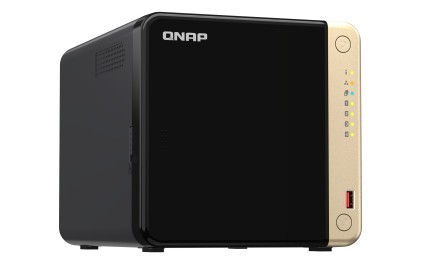 QNAP TS-464 NAS Tower Collegamento ethernet LAN Nero N5095