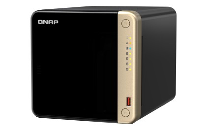 QNAP TS-464 NAS Tower Collegamento ethernet LAN Nero N5095