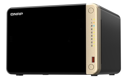 QNAP TS-664 NAS Tower Collegamento ethernet LAN Nero N5095