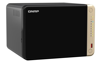 QNAP TS-664 NAS Tower Collegamento ethernet LAN Nero N5095