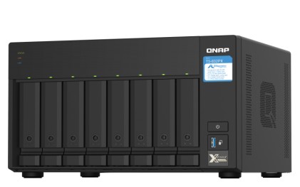 QNAP TS-832PX NAS Tower Collegamento ethernet LAN Alluminio, Nero AL324