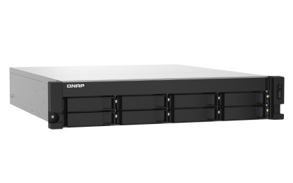 QNAP TS-832PXU-RP NAS Armadio (2U) Annapurna Labs AL324 4 GB DDR4 0 TB QNAP Turbo System Nero