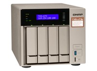 QNAP TVS-473e-8G 4-Bay NAS AMD RX-421BD 2.1-3.4 GHz 8GB DDR4 RAM max 64GB 4x 2.5inch/3.5inch + 2x M.2 2280/2260 SATA 6Gb/s slots