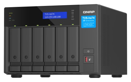 Qnap Nas Tvs-H674-I5-32G 6Hd 3,5&#34;- 2,5&#34;Sata Usb Ddr4 Sodimm Cpu 6 Core I5-12400