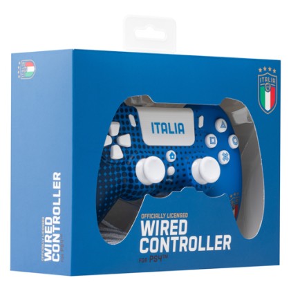 Gamepad Qubick Playstation 4 Figc Italia 2.0 Acp40160