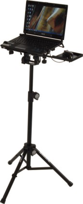 Supporto Notebook Quiklok Lph-004 Supporto Laptop Per Dj Black