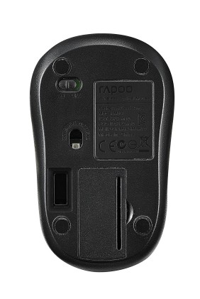Rapoo M10 Plus mouse Ufficio Ambidestro RF Wireless Ottico 1000 DPI