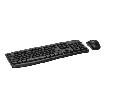 Rapoo X1800Pro tastiera Mouse incluso Universale RF Wireless QWERTY Nero
