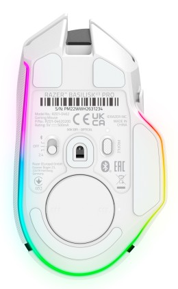 Razer Basilisk V3 Pro mouse Gaming Mano destra RF Wireless + Bluetooth + USB Type-C Ottico 30000 DPI