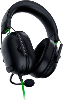 Razer Blackshark V2 X Auricolare Cablato A Padiglione Gaming Nero, Verde
