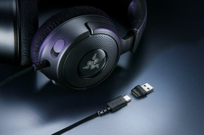 Razer Kraken V4 X Auricolare Cablato A Padiglione Gaming USB Type-C / USB Type-A Nero