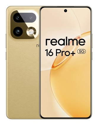 Realme Smartphone 16 Pro+ 5G 512Gb 12Gb Master Gold