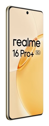 Realme Smartphone 16 Pro+ 5G 512Gb 12Gb Master Gold