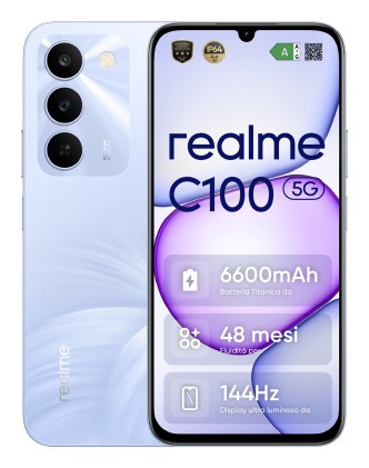 Realme Smartphone C100 5G 4Gb 256Gb Purple