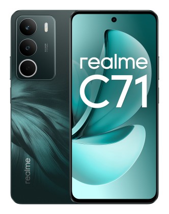 realme C71 16,9 cm (6.67") Doppia SIM Android 15 4G USB tipo-C 4 GB 256 GB 6000 mAh Verde