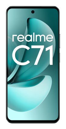 realme C71 16,9 cm (6.67") Doppia SIM Android 15 4G USB tipo-C 4 GB 256 GB 6000 mAh Verde