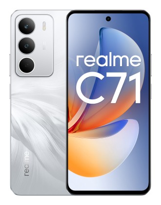 realme C71 16,9 cm (6.67") Doppia SIM Android 15 4G USB tipo-C 4 GB 256 GB 6000 mAh Bianco
