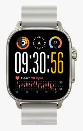 realme Watch 5 5 cm (1.97") AMOLED Digitale 390 x 450 Pixel Touch screen Argento GPS (satellitare)