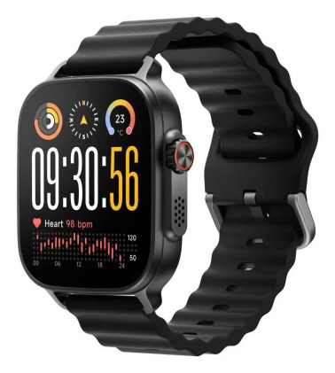 realme Watch 5 5 cm (1.97") AMOLED Digitale 390 x 450 Pixel Touch screen Nero GPS (satellitare)