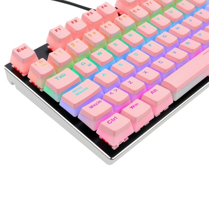 REDRAGON Keycaps Sacarab Pink - Rosa Coperchio per tastiera