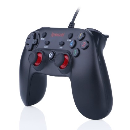 REDRAGON G807 periferica di gioco Nero USB Gamepad Analogico/Digitale PC, Playstation 3