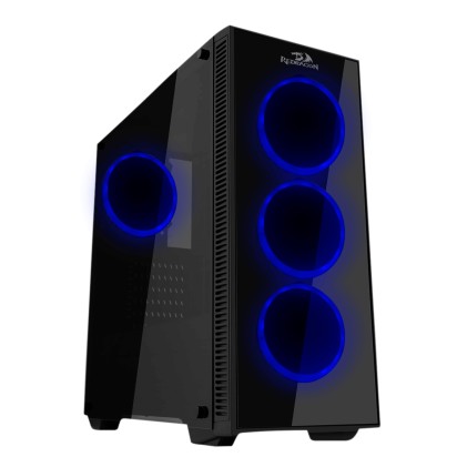 REDRAGON GC-601 PRO computer case Mini Tower Nero, Traslucido