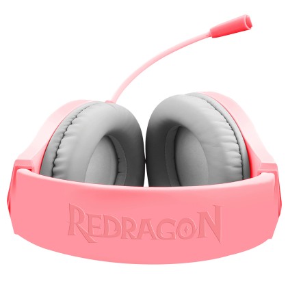 REDRAGON Aud&iacute;fonos Hylas Pink - Rosa Auricolare Cablato A Padiglione Giocare USB tipo A
