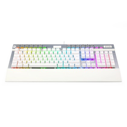 REDRAGON K550W-1-SP tastiera USB QWERTY Spagnolo Bianco