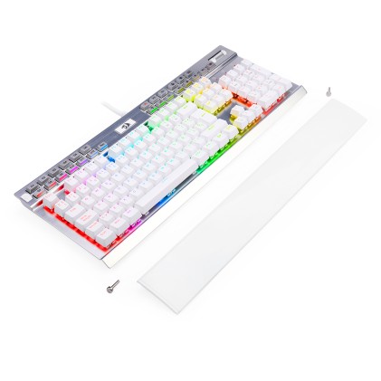 REDRAGON K550W-1-SP tastiera USB QWERTY Spagnolo Bianco