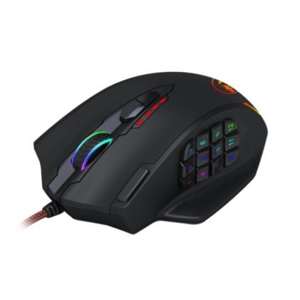 REDRAGON M908 IMPACT mouse Mano destra USB tipo A Ottico 12400 DPI